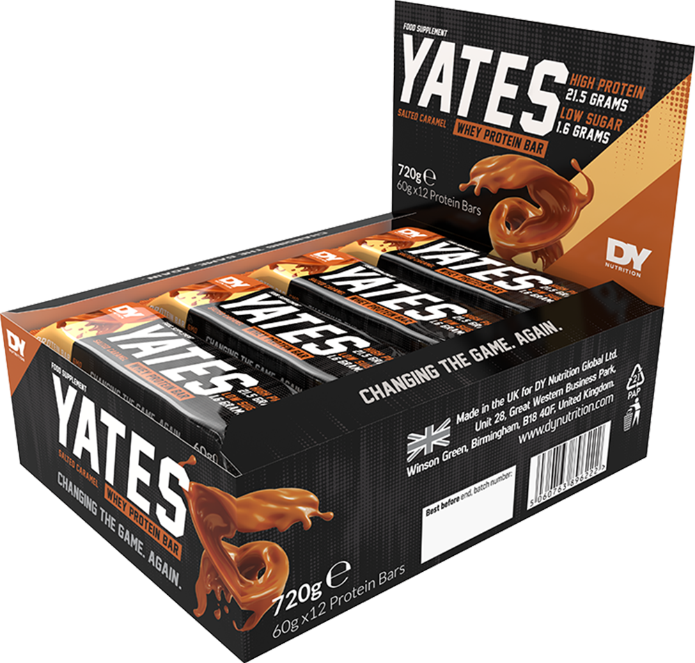 Dorian Yates - Protein Bars -  12X60g